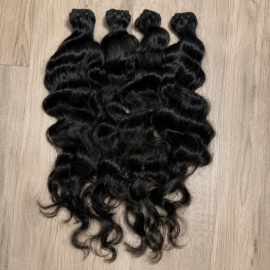 Raw Indian Natural Wave